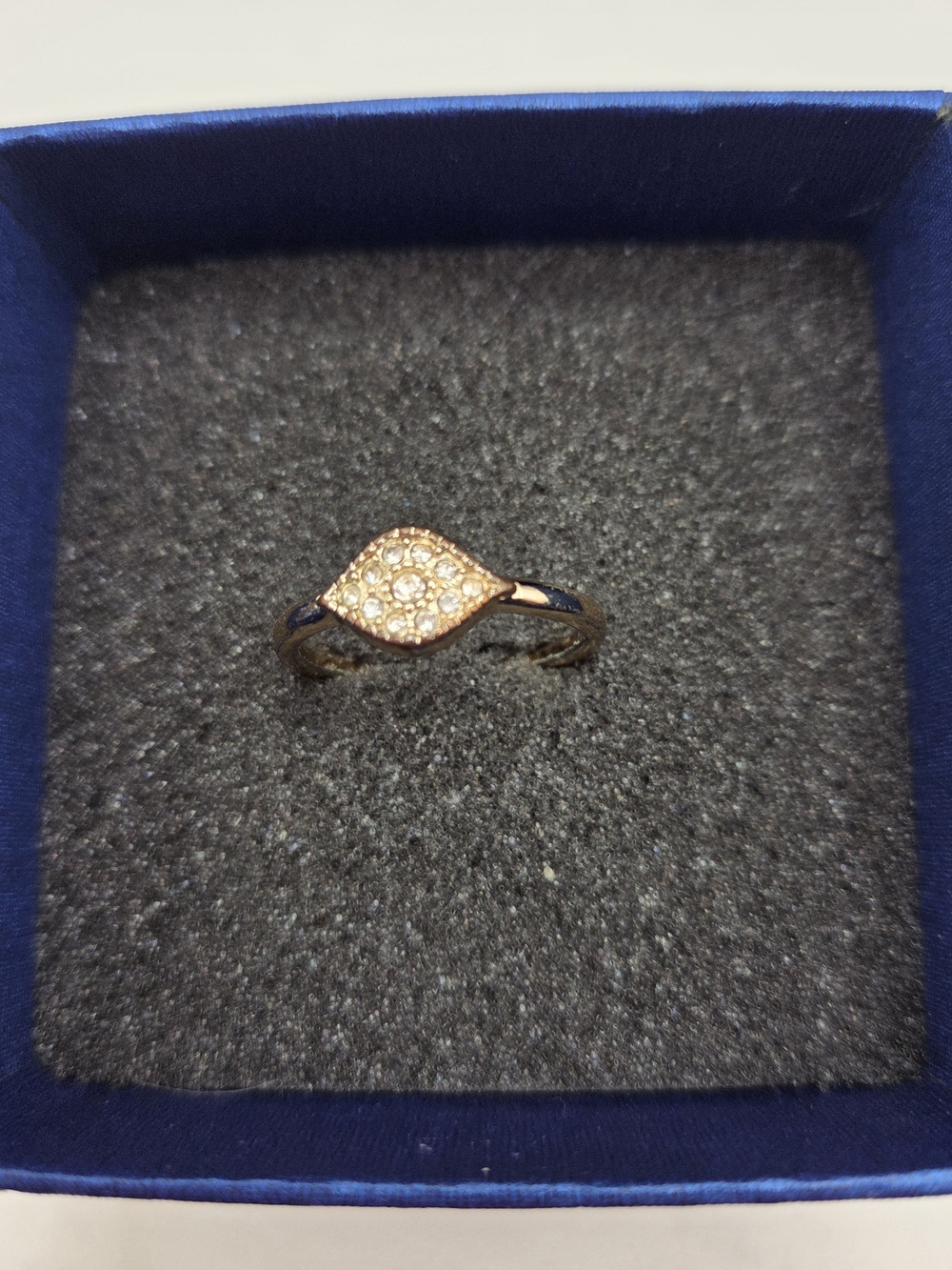Evil Eye gold ring size 10